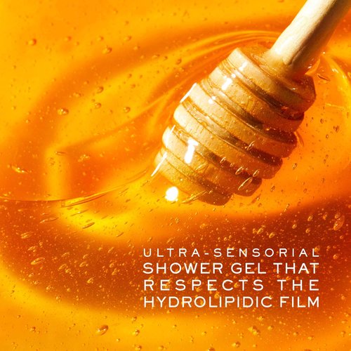 Nuxe Rêve de Miel Ultra-Rich Body Wash with Honey & Glycerin | Shower Gel for Dry & Sensitive Skin, 13.5 Fl Oz