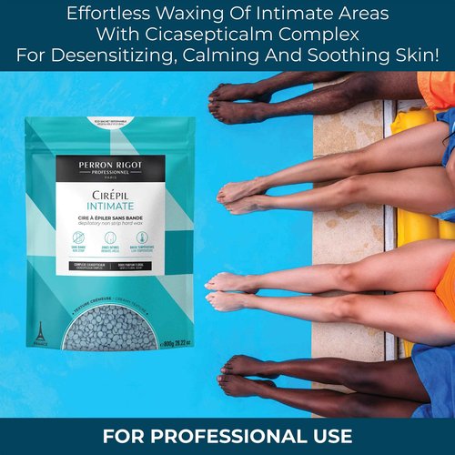 Cirepil - Intimate - 800g / 28.22 oz Wax Beads Bag - Soothing & Cicasepticalm Complex - All Hairs, Perfect for Intimate Areas & Sensitive Skins