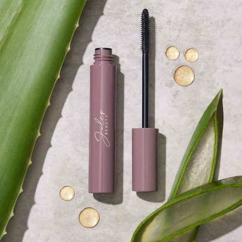 Julep 2-in-1 Eyebrow Pencil & Tinted Brow Gel - Dark Brown (Waterproof, All Day Hold) + Length Matters Buildable Lengthening Lash Mascara - Black