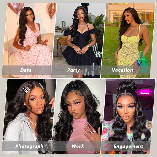 12A Brazilian Human Hair Bundles Body Wave Single Bundle Virgin Hair Bundles Body Wave Human Hair Sew in Weave Natural Black Color Hair 24 inch