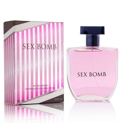 Sx Bomb for Women Eau De Parfum - Blend of Floral & Fruity Accords - Neutral Base Notes of Oakmoss, Musk & Wood - Sweet Everyday Fragrance - Elegant 100ml Bottle - Natural & Paraben Free
