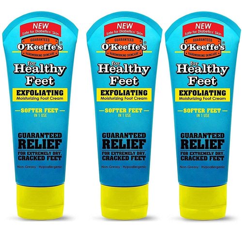 O'Keeffe's Healthy Feet, Intense Renewal Foot Cream, 3 oz. Tube - 3 Pack