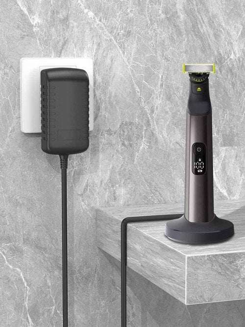 K-Mains 15V Charger Cord Fit for Philips HQ8505 Power Cord Fit for Norelco Series 3000 5000 6000 7000 9000 MG5750 MG7750 MG7790 Phillips Aquatec Arcitec Multigroom Shaver Electric Razor Beard Trimmer