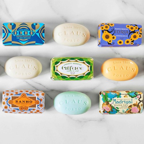 Claus Porto - Deco Encens Eucaluptus Body Soap for Men + Women | Refreshing, Cleansing, Nourishing | Handcrafted, Aromatic, Fresh (150g | 5.3 oz)