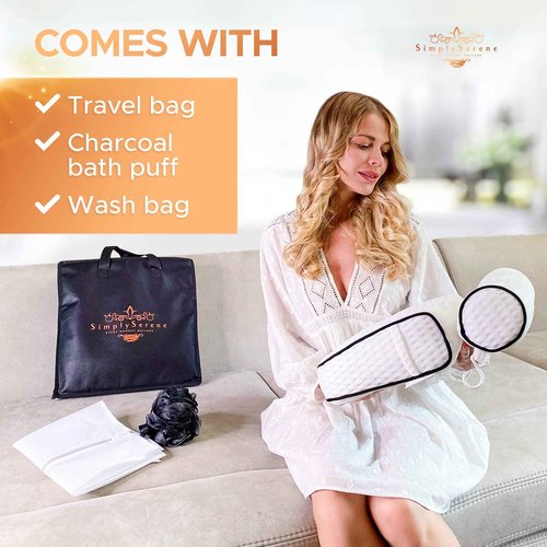 Luxury Bath Pillow for Tub, 6 Strong Suction Cups, 4D Breathable Mesh Headrest Cushion, Bathtub Pillow for Head and Neck Support, Relaxing Spa Accessories, Ideal for Tubs, whirlpool tubs and Spa Gifts