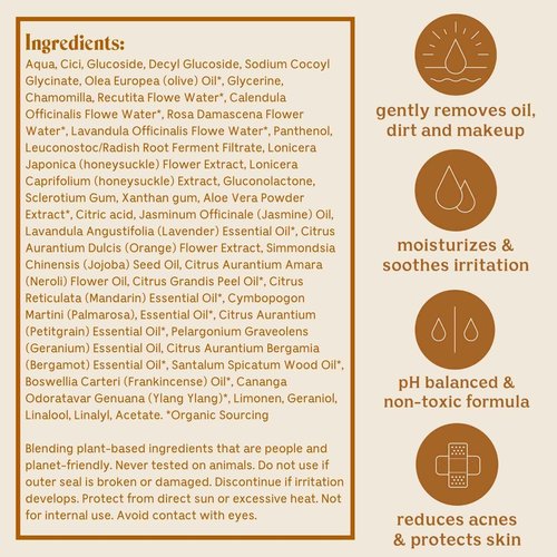 Solluna by Kimberly Snyder Hydrating Anti-Aging Facial Cleanser — Soothing pH Balanced Gentle Face Wash — Moisturizing Natural Oils & Plant Botanicals (4oz) Cruelty-Free, Non-Toxic, Vegan & Non-GMO