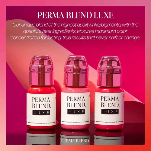 Perma Blend Luxe - Victorian Rose - Microblading Ink to Enhance Lip Color - Lip Tattoo & Lip Blushing Supplies for Permanent Lip Color - Muted Mauve Lip Blush - Vegan (0.5 oz)