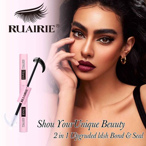 Ruairie Bond and Seal Lash Glue - Strong Hold, Waterproof, Eyelash Clusters
