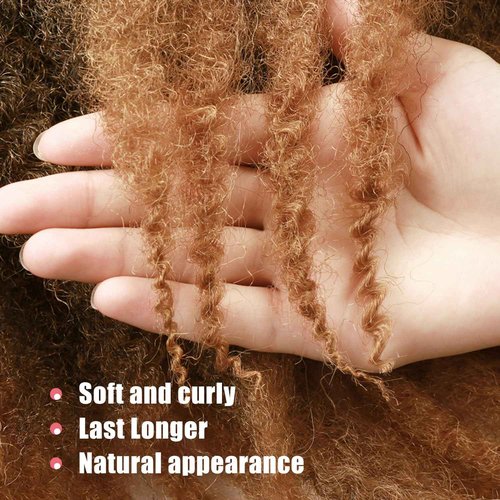 Marley Twist Braiding Hair-24Inch 8packs Cuban Twist Hair Soft Marley Hair for Black Women (T27, 24 Inch (Pack of 8))