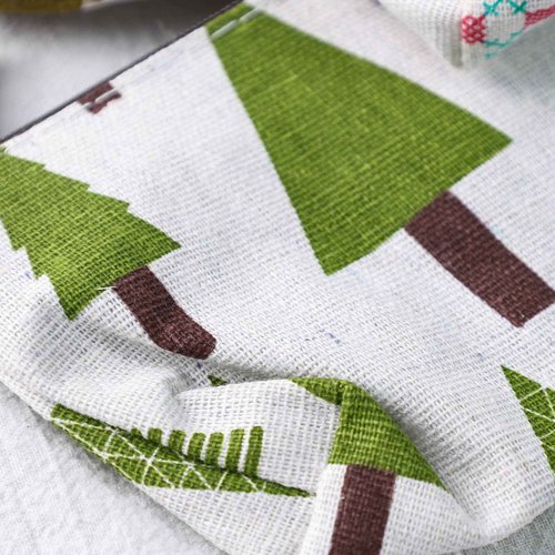 Koogel 5PCS Coin Purses, Canvas Zipper Change Purses Small Zipper Pouch 5 Styles Mini Canvas Purse Pouch Small Cosmetic Bag for Travel Women