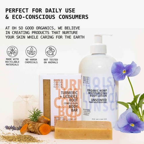 Natural Organic Soap Bar with Turmeric for Face and Body, Exfoliating Bar Soap, Infused with Licorice Root, Herbs, Botanicals, Shea Butter and Essential Oils, 4oz, 3 Pack Turmeric Soap Bar