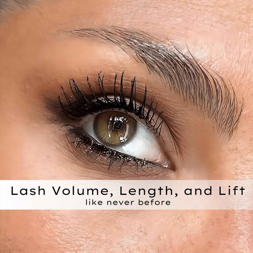 Younique MOODSTRUCK EPIC 4D Fiber Mascara | Volumizing, Lengthening & Lifting Mascara | Waterproof, Smudge-Proof, Long-Lasting | Bold, Defined, Flake-Free Lashes | 7 ml