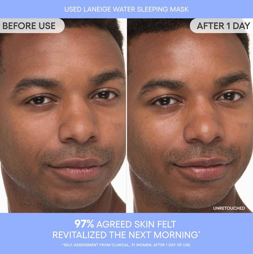 LANEIGE Water Sleeping Mask: Brightening Overnight Korean Sleeping Mask for Deep Hydration