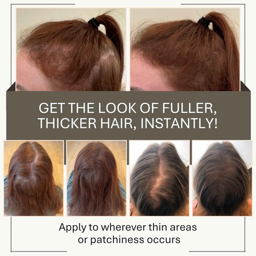 Joan Rivers Great Hair Day Root Touch Up Powder – Fill-in Powder for Thicker, Fuller Looking Hair (Blonde)