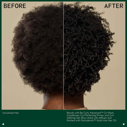 Aveda Be Curly Advanced Coil Definer Gel | Strong Hold Gel for Coily Hair | Defines & Protects from Humidity | Silicone Free | 93% Naturally Derived*, 8.8 Ounce