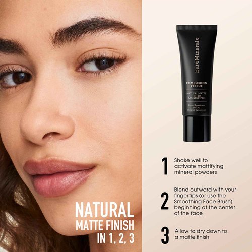 Complexion Rescue Natural Matte Tinted Moisturizer, Tan Amber 07