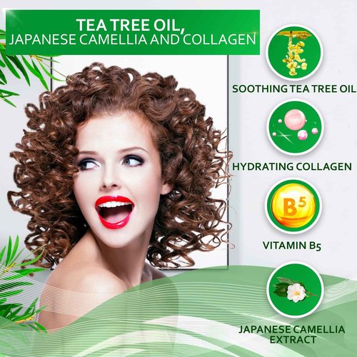 BELLISSO Tea Tree Oil Shampoo and Conditioner Set and Tea Tree Oil Conditioner