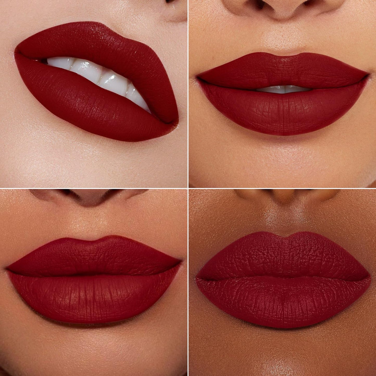 MAKI YIKA Dark Red Lipstick for Women Color Stay Long Lasting Lipsticks, No Smudge Matte Liquid Lipstick Transferproof Cruelty-Free Lip Color | PARTY GO