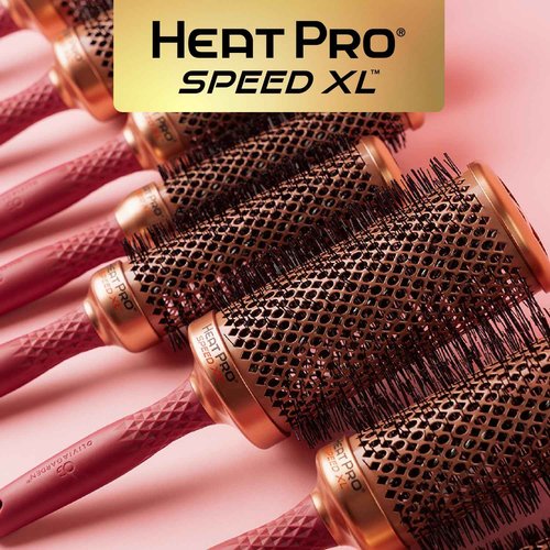 Olivia Garden HeatPro Speed XL Non-Electrical Fast-Drying Round Thermal Brush – 1 3/4” Barrel