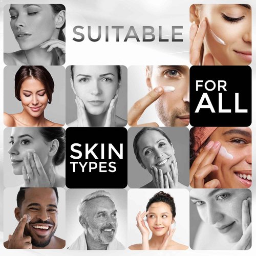 Pretty 4 Life Advanced Anti-Aging Cream - Collagen, Retinol, Hyaluronic Acid & Vitamin C - Moisturizer for Face, Neck & Décolleté - Firms, Hydrates & Reduces Wrinkles - Day/Night Formula - 1.7 oz