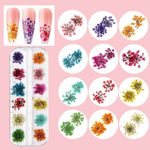 Makartt Nail Decorations Kit with Nail Extension Gel Clear Builder Gel Bundle