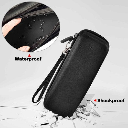 Toothbrush Travel Case Compatible with Oral-B Pro 1000, 2000, 3000, 3500, 1500/ for Philips Sonicare ProtectiveClean 4100 5100 Electric Toothbrush with Mesh Pocket for Accessories - Black (Bag Only)