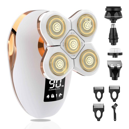 Electric Razors for Women, Women's Electric Shaver Kit for Legs, Bikini and Body Wet Dry Use, Facial Hair Removal, Cordless Trimmer for Womens Bikini Lady Grooming Sensitive Skin