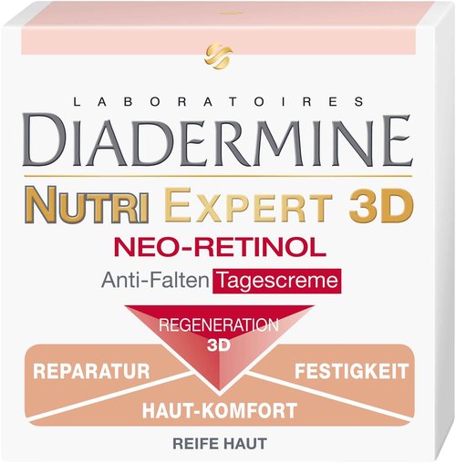 Genuine German Diadermine Nutri Expert Regeneration 3D Neo-Retinol Anti-Wrinkle Day Care Cream 1.69fl. oz. - 50ml
