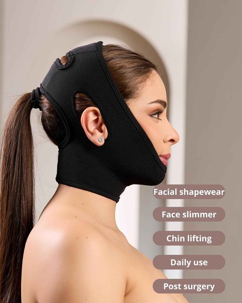 Shape Concept 301 Chin Strap Support Band Neck Bandage Face Chin High Compression