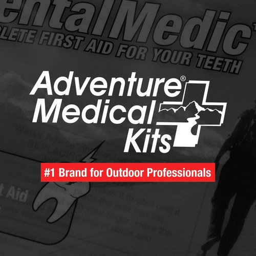 Adventure Medical Kits Dental Medic Kit - Travel Dental Kit for Emergency Tooth Care - Includes Orasol Gel, Tural Tea, Temporary Cavity Filling & More