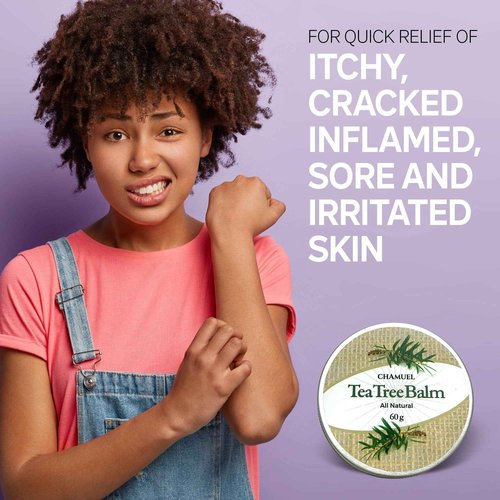 Chamuel Tea Tree Balm & Body Wash - The Best Product Combo to Soothe a Wide Variety of Skin Irritations