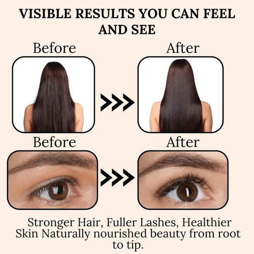 Premium Organic Cold-Pressed Food Grade Castor Oil - 16.9 oz Glass Bottle, Hexane-Free, Small Batch, Extra Virgin, Ethically Sourced for Hair Growth, Skin Care, Lashes, Brows & Digestion