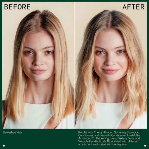 Aveda Cherry Almond Softening Shampoo & Conditioner Duo for Normal to Dry Hair | with Coconut Oil & Shea Butter | Silicone Free | 8.5 Fl Oz