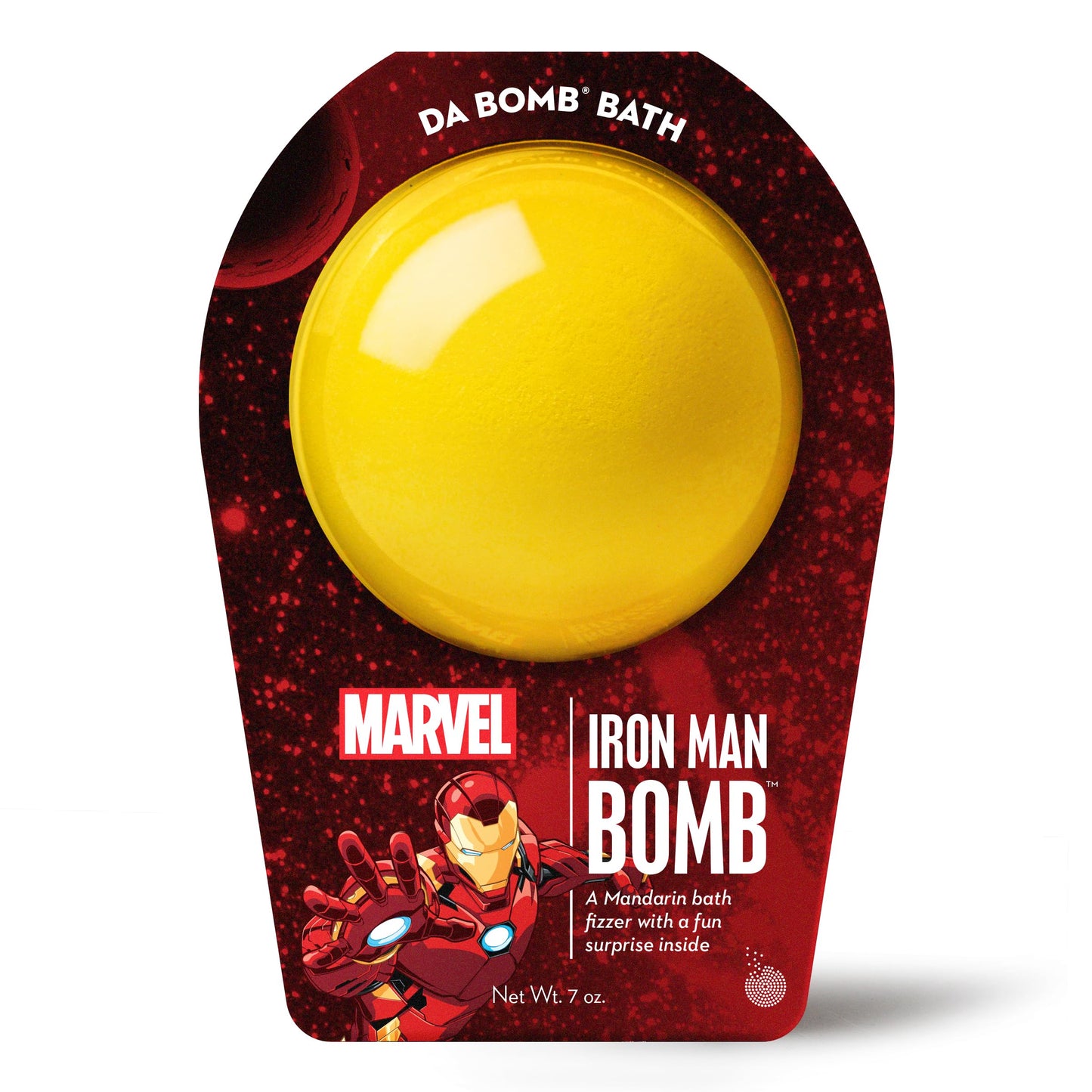 DA BOMB Bath Iron Man Bomb Bath Bomb, 7oz