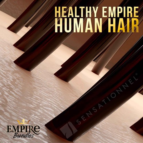 Sensationnel Empire bundles- body wave 10a tangle shed free human hair for weaving and sew in styles - 1 pack (16 inch, NATURAL/BLACK)