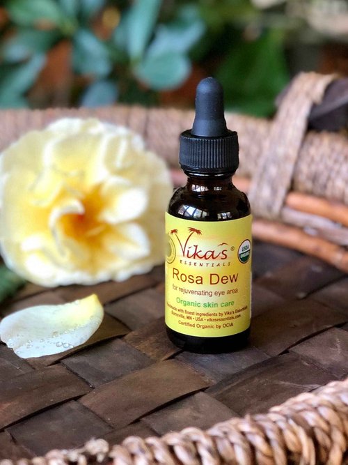 Vika's Essentials EWG Verified Rosa Dew Eye Serum