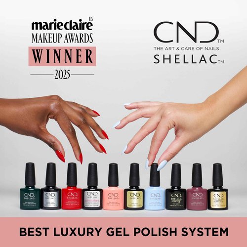 CND Shellac Gel Nail Polish Wear Extended Base Coat, First Step Adhesive Layer for Longwear NailPaints with No Nail Damage, 0.42 fl oz