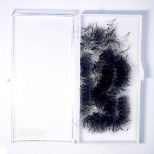 LaDulcie Easy Fan Lashes. 1000pcs/box. Volume Eyelash Extensions 0.05 Loose Fans 10D 0.07mm Thickness D Curl 14mm Length