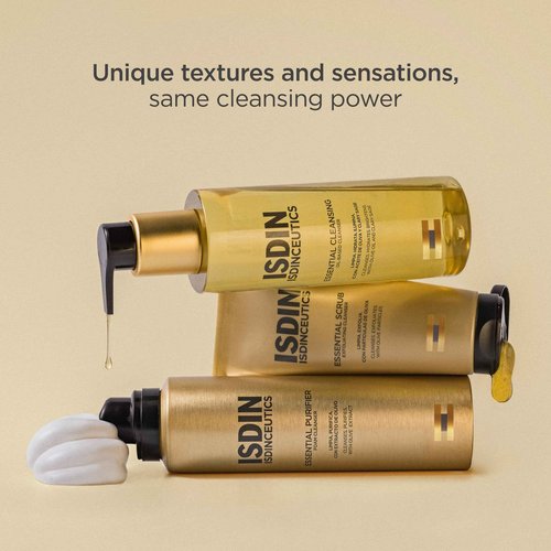 Essential Scrub, Daily Cleansing Gel with Gentle Exfoliating Particles, 100g