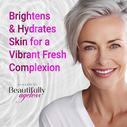 Beautifully Ageless: Vitamin C Face Serum for Face | Lightweight & Non-greasy | Deep Hydration & Radiant Skin | Vegan & Cruelty-Free | American-Made