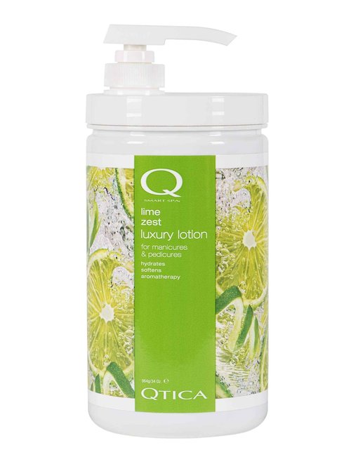 QTICA Luxury Lotion Smart Spa (Lime Zest, 34oz)
