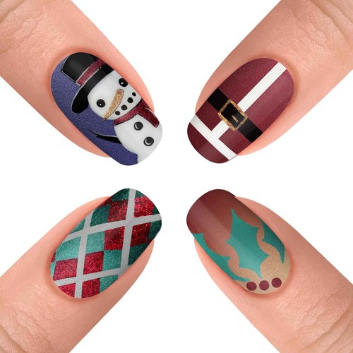 Gelish MINI Holiday Winter A Fuzzy Feeling Collection Value Packs - 9mL TPO-Free Long-Lasting Soak Off Gel Nail Polish, Vibrant Color, High Shine, Chip-Resistant Formula (Pack #2)