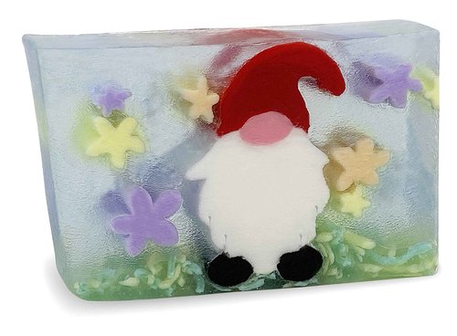 Primal Elements Garden Gnome Soap for Body, Face, and Hands – Fun for Everyone - – Pack of 4 (Fruity Breakfast Cereal)