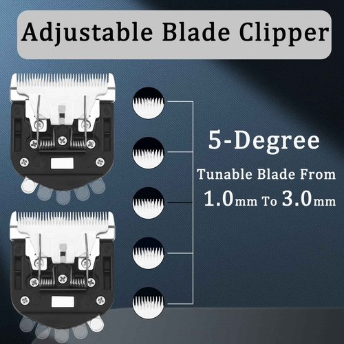 Makevivi 1 PCS Replaceable Ceramic Blades Set Carpet Trimmer, Carpet Trimmer Common Use Clipper Blade, for Carpet Clippers,Tufting Clippers