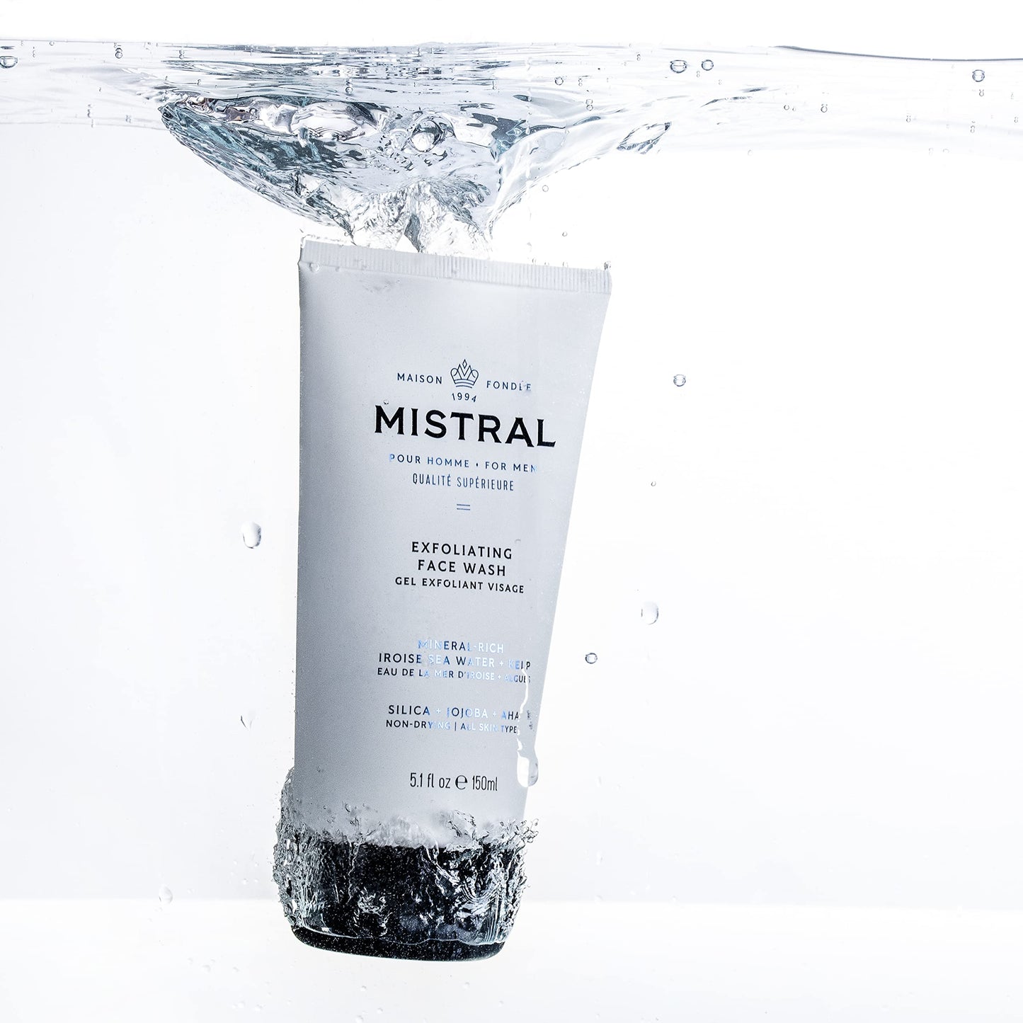 Mistral Gel Exfoliating Face Wash, Mineral Rich