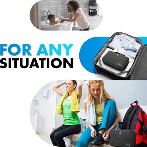 VASCO Hanging Toiletry Bag for Men And Women – Water-Resistant Travel Organizer