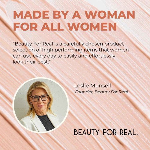 Beauty For Real Perfect Precision I-Brush Set - Includes 5 Total Brushes: Angle/Spoolie, Shader, Blender, Contour & Liner - Vegan & Cruelty Free