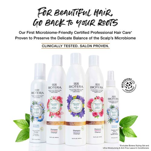 Biotera Styling Defining Gel & Finishing Flexible Hold Spritz | Flexible Sculpting & Shaping | Instant Texture | Maintains Volume & Shape | Vegan & Cruelty Free | Paraben Free | Color-Safe