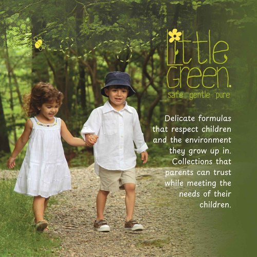 Little Green Kids Bathtime Essentials Kit, Hair & Body Wash, 8 oz. and Kids Body Lotion, 6 oz.