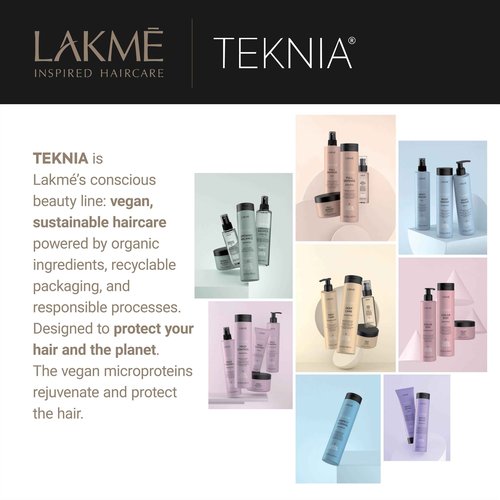 LAKMÉ Teknia Saffron Copper Color Refresh Shampoo, Color Depositing Shampoo for Copper Hair, 10.2 Fl Oz